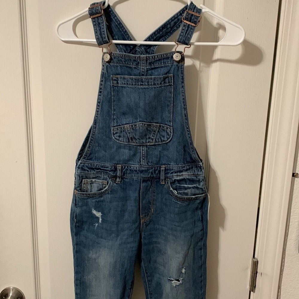 Gap size M big girls overalls brand New w/tags